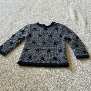 Zara Kids Navy Star Sweater